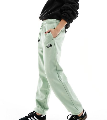 Exclusivité ASOS - - Essential - Pantalon de jogging molletonné oversize à taille haute - sauge - The North Face - Modalova