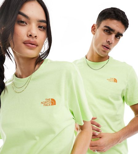 Exclusivité ASOS - - Simple Dome - T-shirt - citron - The North Face - Modalova