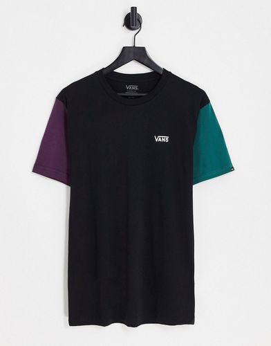Exclusivité ASOS - Opposite - T-shirt - Noir, et violet - Vans - Modalova