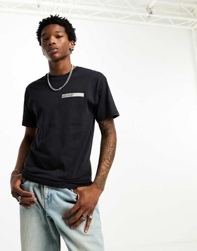 Exclusivité ASOS - Vains - Mainframe - T-shirt avec logo à gauche de la poitrine - Noir - Vans - Modalova