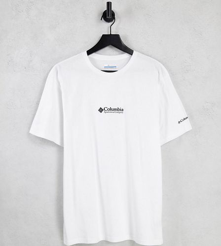 Exclusivité ASOS - - CSC - T-shirt basique avec logo sur la poitrine - Columbia - Modalova