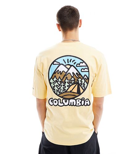 Exclusivité ASOS - - Happiness II - T-shirt imprimé au dos - Columbia - Modalova