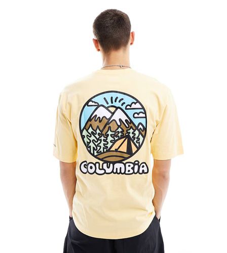 Exclusivité ASOS - Happiness II - T-shirt imprimé au dos - Columbia - Modalova