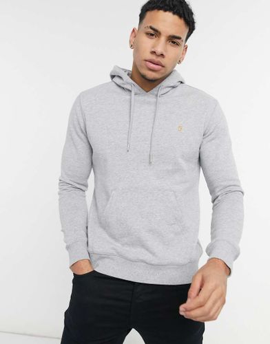 Zain - Sweat à capuche en coton - GREY - Farah - Modalova