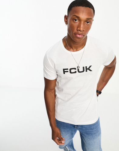 FCUK - T-shirt à logo imprimé - French Connection - Modalova