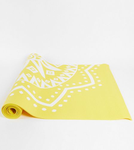 Tapis de yoga 4 mm à motif mandala - FitHut - Modalova