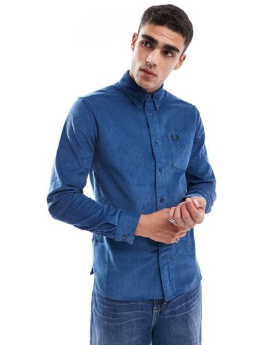 Chemise en velours côtelé à manches longues - Fred Perry - Modalova