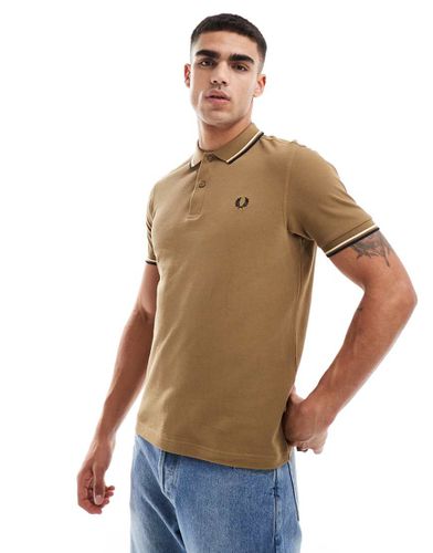 Polo à liserés - clair - Fred Perry - Modalova