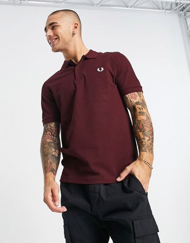 Fred Perry - Polo uni - Rouge - Fred Perry - Modalova