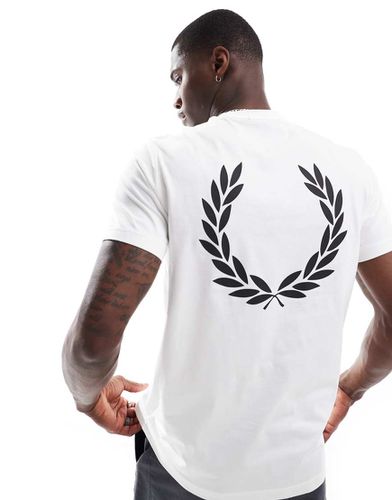 Rear Powder Laurel - T-shirt - Blanc - Fred Perry - Modalova