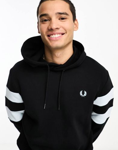 Sweat à capuche avec liseré - Fred Perry - Modalova