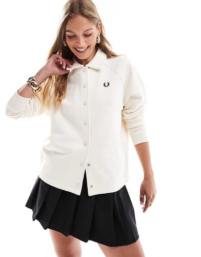 Sweat à col boutonné - cassé - Fred Perry - Modalova