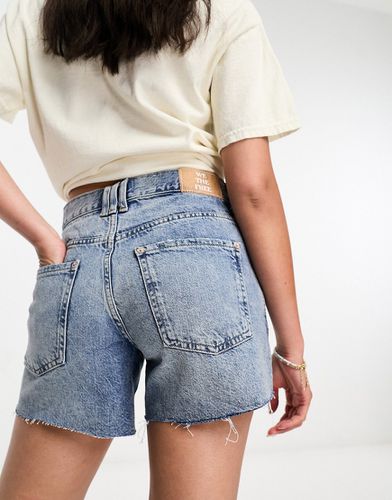 Short classique en jean avec bords effilochés - moyen - Free People - Modalova