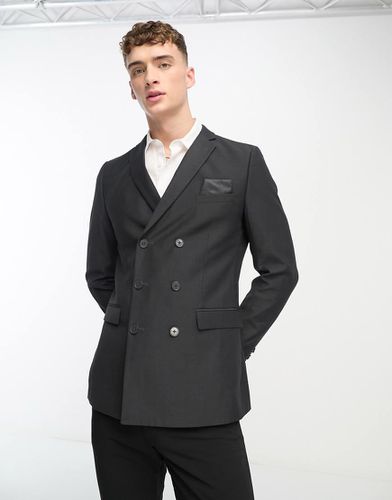 Veste de costume à double boutonnage - Anthracite - French Connection - Modalova