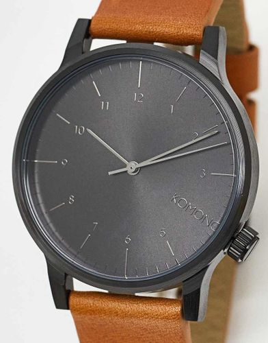 Winston - Montre - Fauve et noir - Komono - Modalova