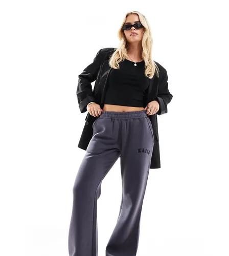 Petite - Pantalon de jogging ample - foncé - Kaiia - Modalova