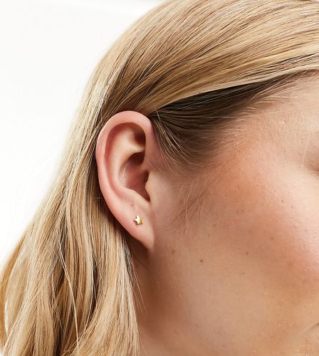 Clous d'oreilles étoile 5 mm en plaqué or - Kingsley Ryan - Modalova