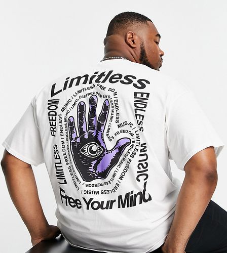 HNR LDN Plus - T-shirt à motif Limitless » et Free Mind » - Honour - Modalova