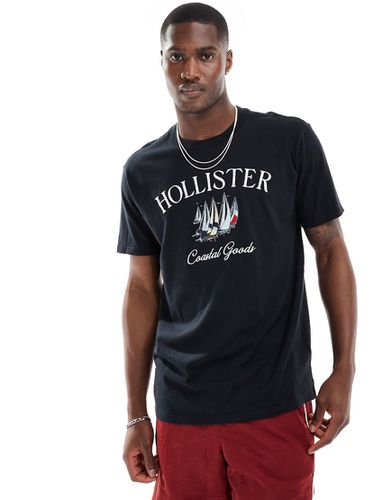 Coastal Tech - T-shirt décontracté à broderie logo - Hollister - Modalova