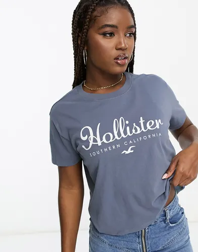 T-shirt à manches courtes avec logo - Hollister - Modalova