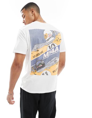 T-shirt avec motif course au dos - Hollister - Modalova