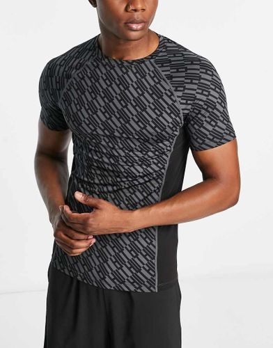 T-shirt color block à imprimé sur l'ensemble - Hiit - Modalova