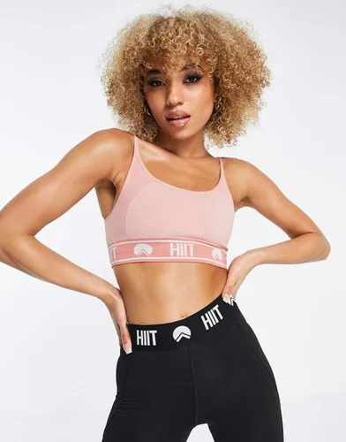 Brassière à logo sans couture - chiné - Hiit - Modalova