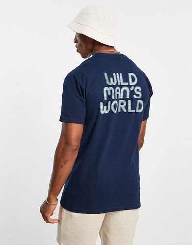 Wild World - T-shirt à imprimé - Huf - Modalova