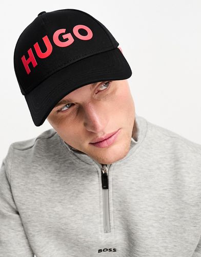 HUGO - 582 - Casquette de baseball à grand logo - Noir - Hugo Red - Modalova