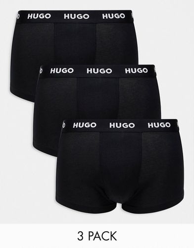 HUGO - Bodywear - Lot de 3 boxers avec taille à bande logo - Hugo Red - Modalova