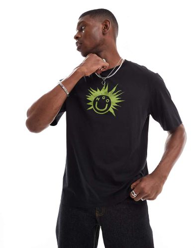 Nugix - T-shirt  imprim graphique - Hugo Blue - Modalova