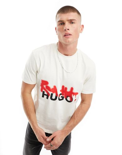 HUGO - Dikino - T-shirt oversize - Hugo Red - Modalova