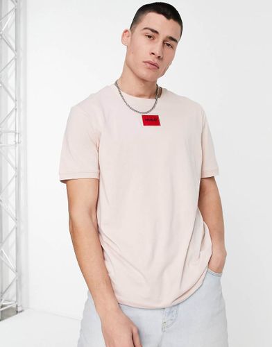 Diragolino - T-shirt à petit logo encadré - Hugo - Modalova