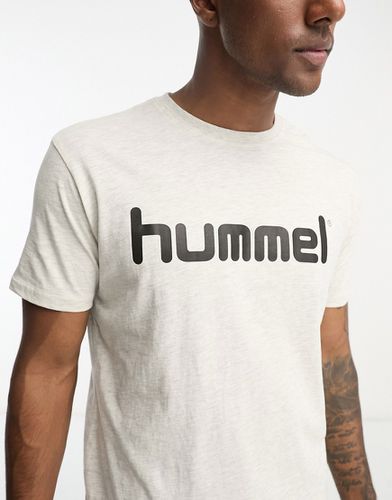 T-shirt à manches courtes en coton avec logo - Hummel - Modalova