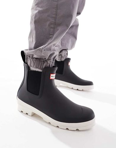 Original - Bottes Chelsea en caoutchouc - et blanc - Hunter - Modalova