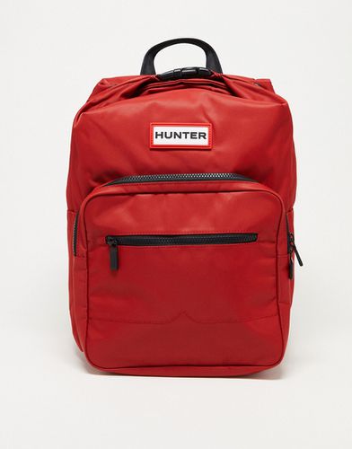 Pioneer - Grand sac à dos en nylon avec clip supérieur - Hunter - Modalova
