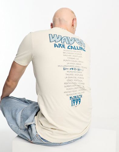 T-shirt à imprimé tournée - Hurley - Modalova