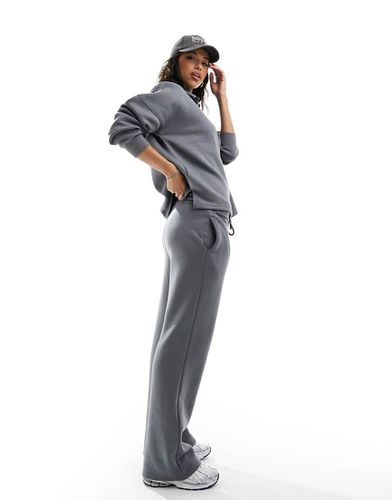 Pantalon de jogging d'ensemble coupe ample - Anthracite - In The Style - Modalova