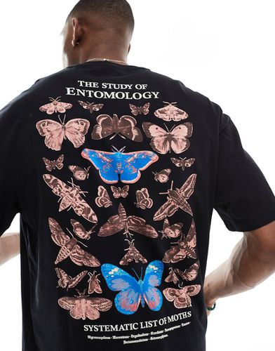 T-shirt oversize avec imprimé Entomology au dos - Jack & Jones - Modalova