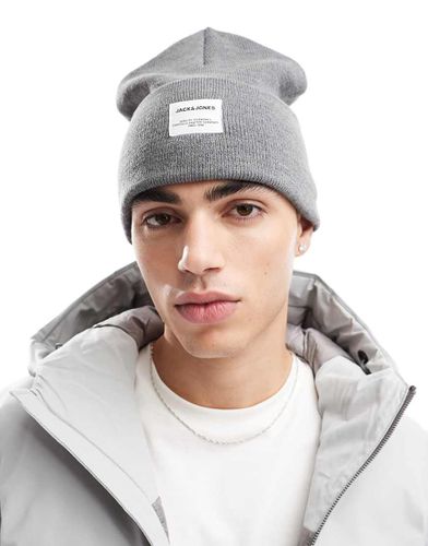 Bonnet oversize en maille - chiné - Jack & Jones - Modalova