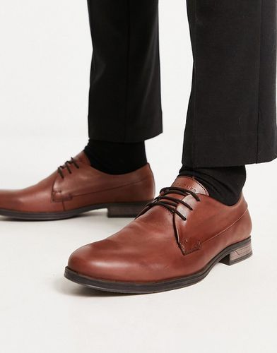 Chaussures derby en cuir - Marron - Jack & Jones - Modalova