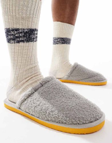 Chaussons duveteux à enfiler - Jack & Jones - Modalova