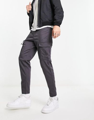 Intelligence - Pantalon cargo fuselé - foncé - Jack & Jones - Modalova