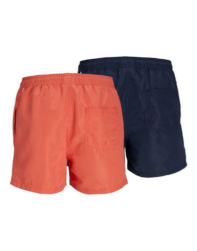 Lot de 2 shorts de bain - Corail - Jack & Jones - Modalova