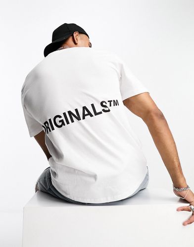 Originals - T-shirt oversize avec inscription Originals dans le dos - Jack & Jones - Modalova