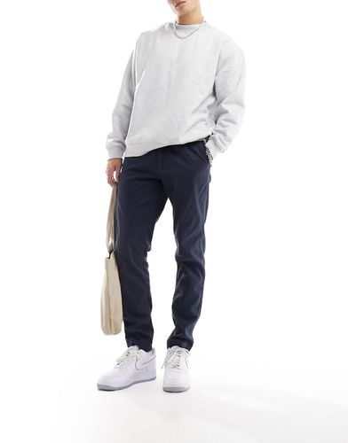 Pantalon chino plissé coupe fuselée - Jack & Jones - Modalova