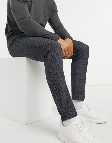Premium - Pantalon de costume en jersey à carreaux - Jack & Jones - Modalova
