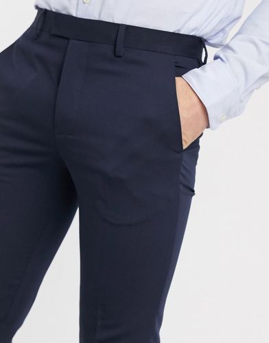 Premium - Pantalon de costume stretch très ajustée avec polyester - Bleu - Jack & Jones - Modalova