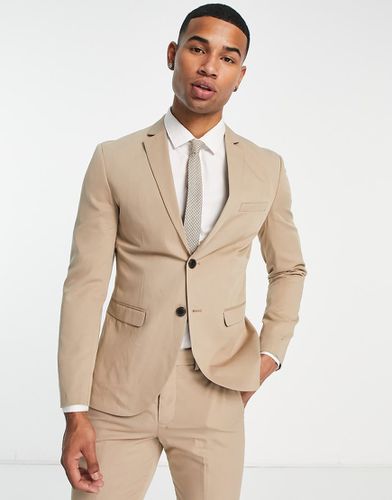 Premium - Veste de costume ultra ajustée - Beige - Jack & Jones - Modalova