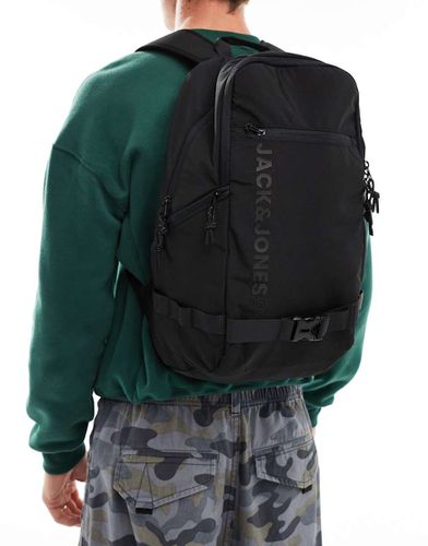 Sac à dos en tissu ripstop avec logo et compartiment pour ordinateur portable - Jack & Jones - Modalova